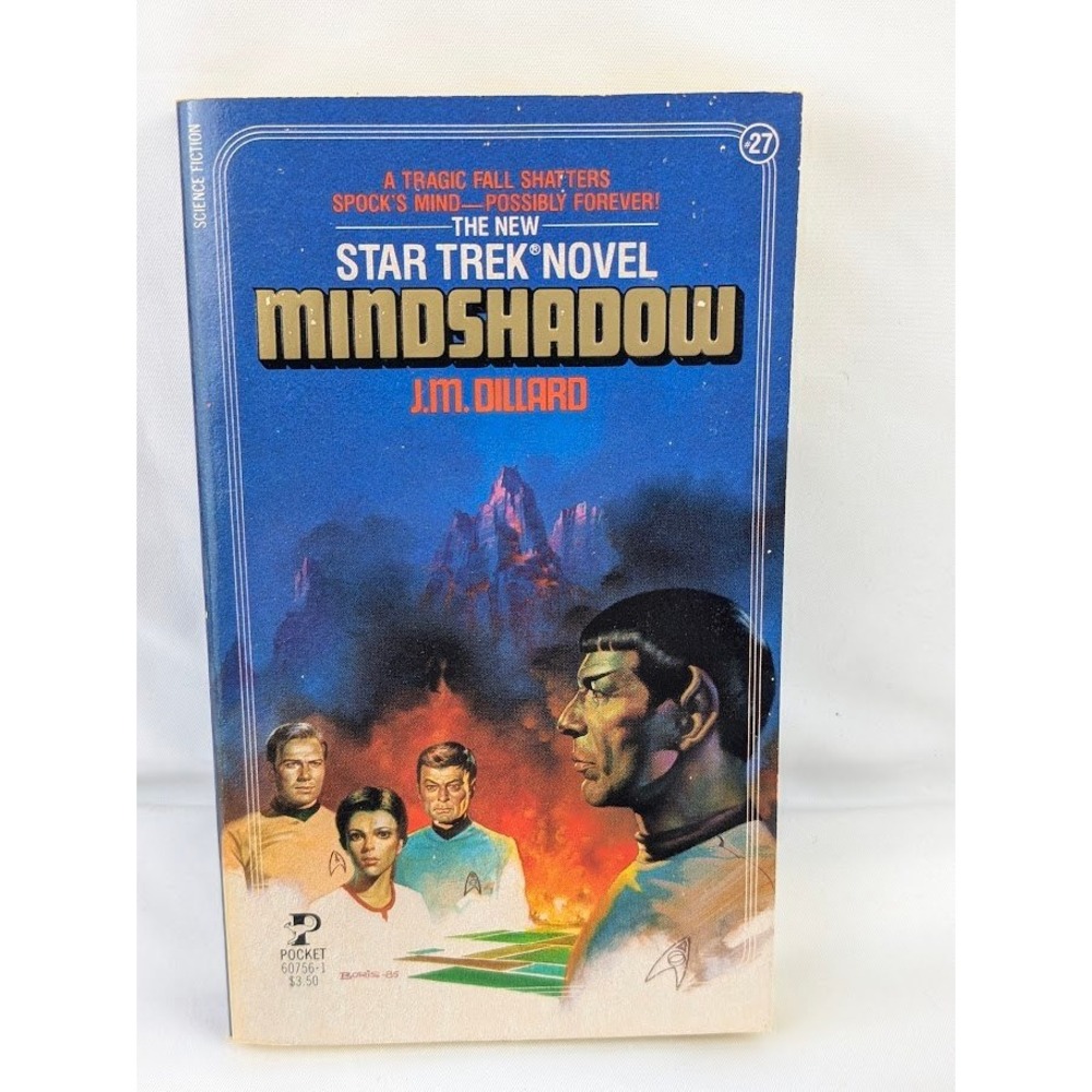 Pocket Books Star Trek Novel Mindshadow #27 J.M. Dillard Sci-Fi